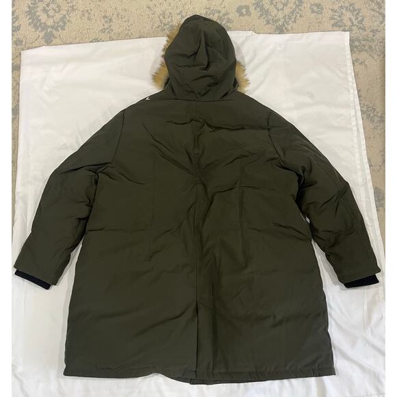 Sam Edelman Loden Faux Fur Trim Short Parka Size 3x - Picture 3 of 5